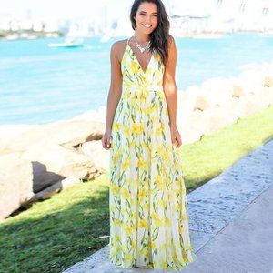 Women Lady Bohemia Maxi Dress Cocktail Party Summer Dress